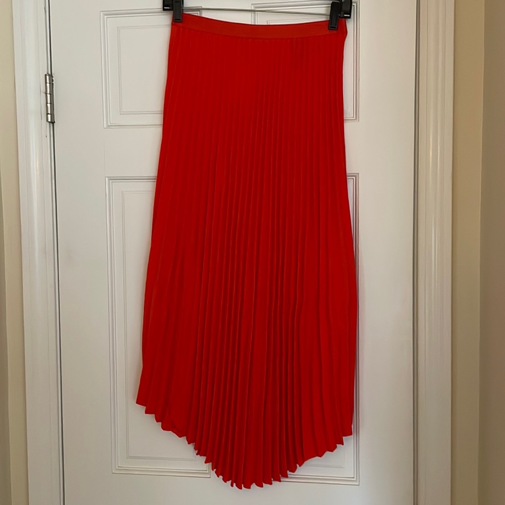 H&M red/orange full skirt